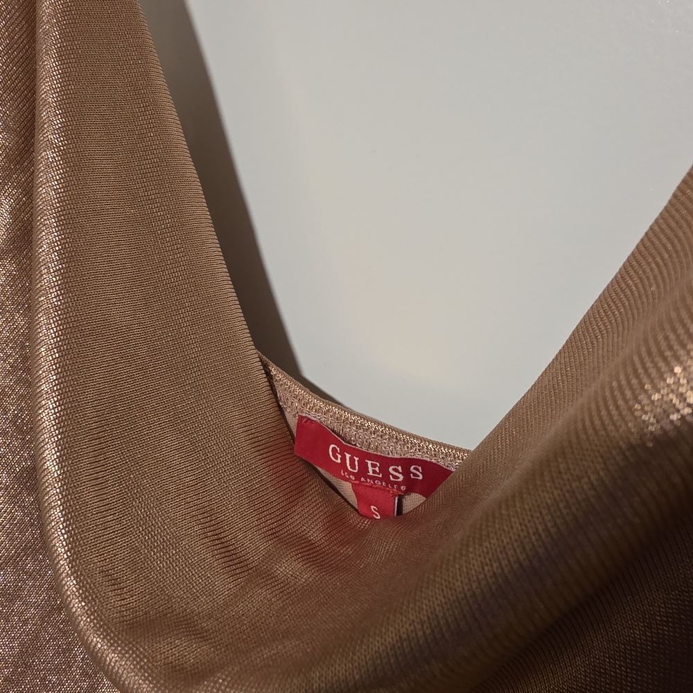 Guess Elegant Rosegold Slip Dress - Picture 3 of 7